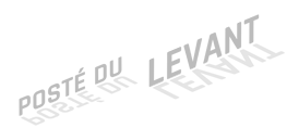 posté du Levant
